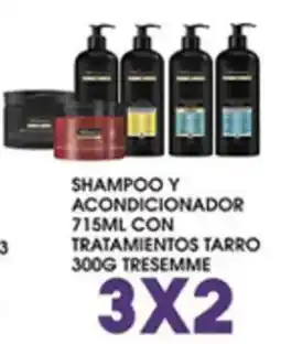 Alsuper tresemme shampoo y acondicionador oferta