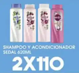 Alsuper sedal shampoo y acondicionador oferta