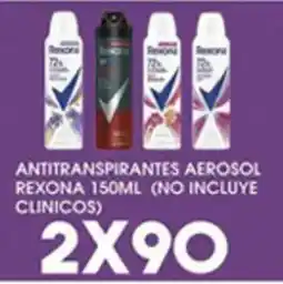 Alsuper rexona antitranspirantes aerosol oferta