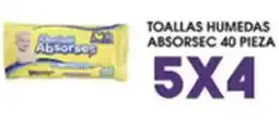 Alsuper Absorsec toallas humedas oferta