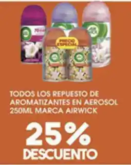 Alsuper airwick todos los repuesto de aromatizantes en aerosol oferta