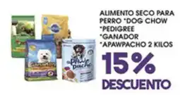 Alsuper dog chow pedigree ganador apawpacho oferta