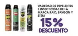 Alsuper Raid Baygon Stem repelentes e insecticidas oferta