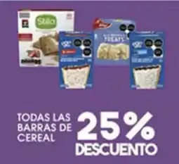 Alsuper Todas las barras de cereal oferta