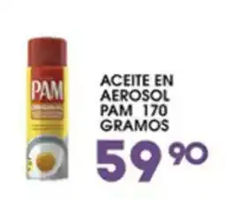 Alsuper Pam aceite en aerosol oferta
