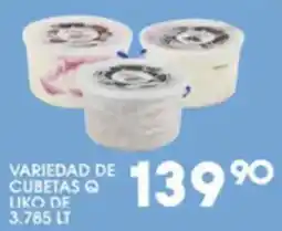 Alsuper Variedad de cubetas q liko de oferta