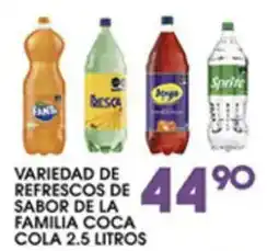 Alsuper fanta refrescos de sabor de la familia coca cola oferta
