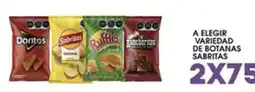 Alsuper Sabritas variedad de botanas oferta