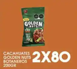 Alsuper golden nuts cacahuates botaneros oferta