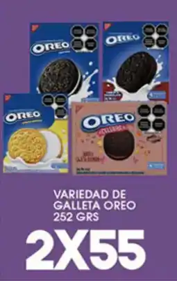 Alsuper Oreo variedad de galleta oferta