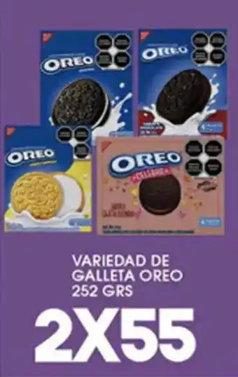 Alsuper Oreo variedad de galleta oferta