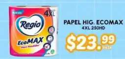 Guajardo Regio papel hig. ecomax oferta
