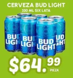 Guajardo Cerveza Bud Light oferta