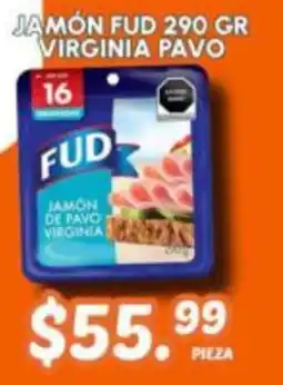 Guajardo Fud jamón de pavo virginia oferta