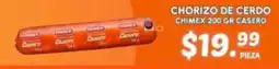 Guajardo Chimex chorizo de cerdo casero oferta