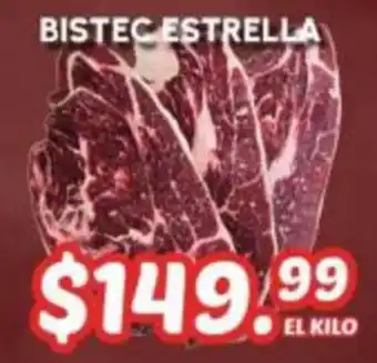 Guajardo Bistec Estrella oferta