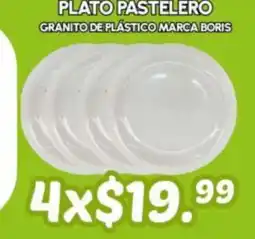 Guajardo boris plato pastelero granito de plastico oferta