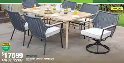 The Home Depot Hampton Bay Juego de Jardin Pembroke oferta