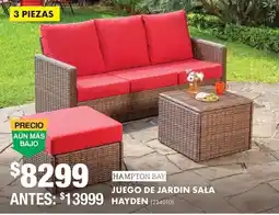 The Home Depot Hampton Bay Juego de Jardin Sala Hayden oferta