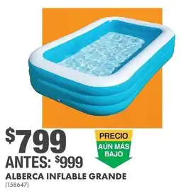 The Home Depot alberca inflable grande oferta