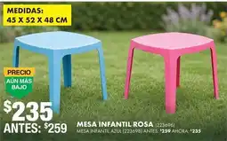 The Home Depot Mesa Infantil Rosa oferta