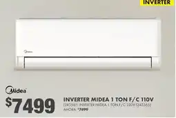 The Home Depot Midea inverter midea 1 ton f/c 110v oferta