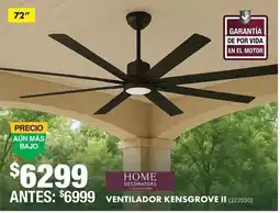 The Home Depot Home Decorators Collection Ventilador Kensgrove II oferta