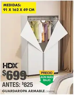 The Home Depot HDX guardaropa armable oferta