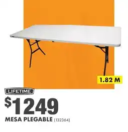 The Home Depot Lifetime mesa plegable oferta