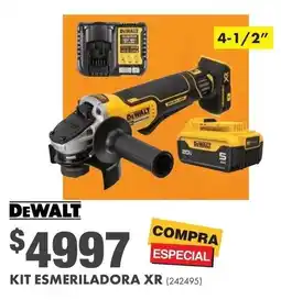 The Home Depot DeWalt kit esmeriladora xr oferta