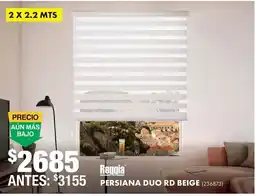 The Home Depot Reggia persiana duo rd beige oferta