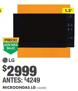 The Home Depot Microondas lg oferta