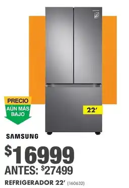 The Home Depot Samsung Refrigerador 22' oferta