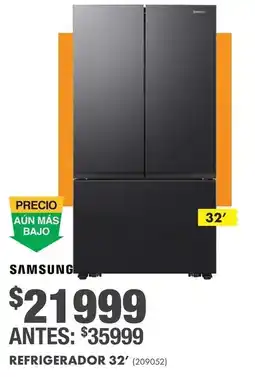The Home Depot Samsung refrigerador 32' oferta