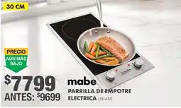 The Home Depot mabe parrilla de empotre electrica oferta