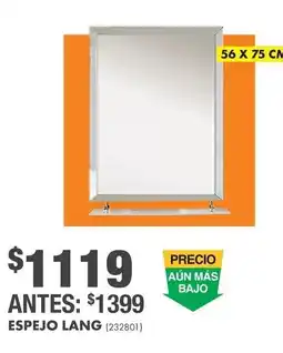 The Home Depot Espejo Lang oferta