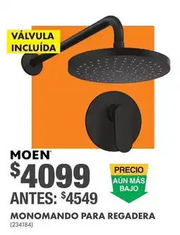 The Home Depot moen monomando para regadera oferta