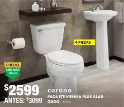 The Home Depot corona paquete vienna plus alar-gado oferta