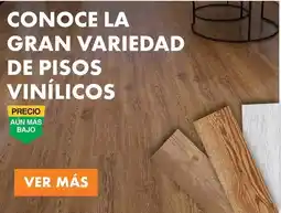 The Home Depot pisos vinílicos oferta