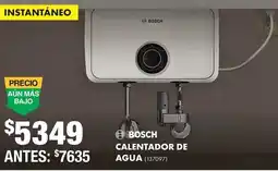 The Home Depot Bosch calentador de agua oferta