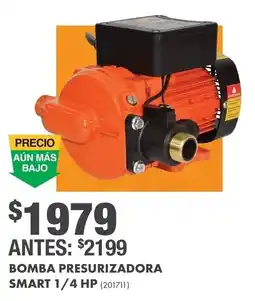 The Home Depot Smart bomba presurizadora oferta