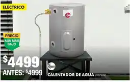 The Home Depot Rheem calentador de agua oferta