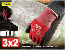 The Home Depot Milwaukee guantes de corte de nitrilo oferta
