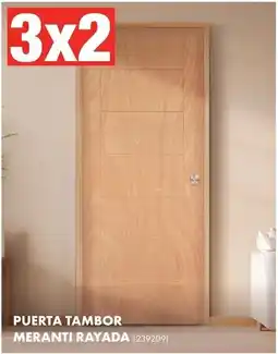 The Home Depot Meranti Rayada Puerta Tambor oferta