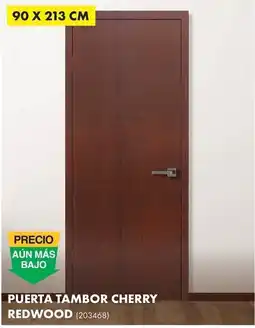 The Home Depot Redwood Puerta Tambor Cherry oferta