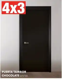 The Home Depot Puerta tambor chocolate oferta