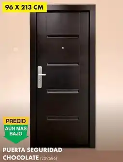 The Home Depot Puerta Seguridad Chocolate oferta