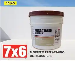 The Home Depot Uniblock mortero refractario oferta