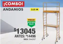 The Home Depot Andamios oferta
