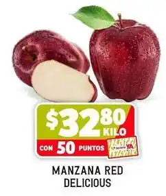 Soriana Híper Manzana - manzana red delicious oferta